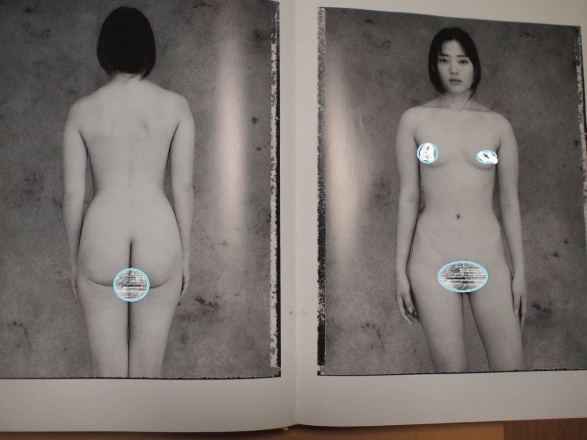 絶版! 希少! 日本人女性 100名の女体写真集 アート 絵画 参考資料　大型写真集_画像8
