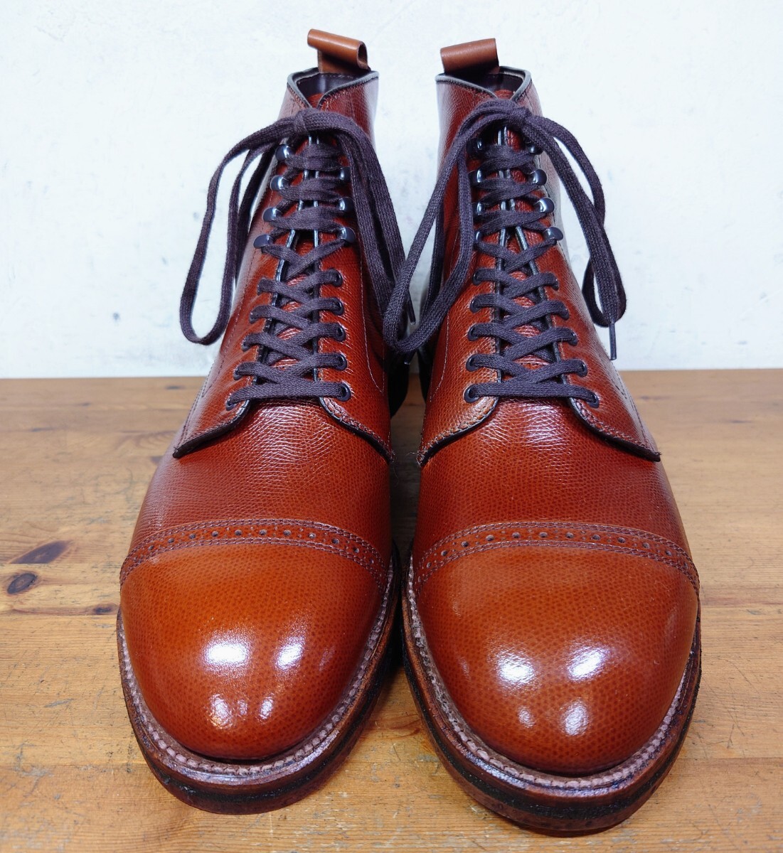 [.. put on footwear only / free shipping ]USA made Alden/ Alden 86910H cap tu boots 11D 29cm modifying do last Alpine car f/anatomica