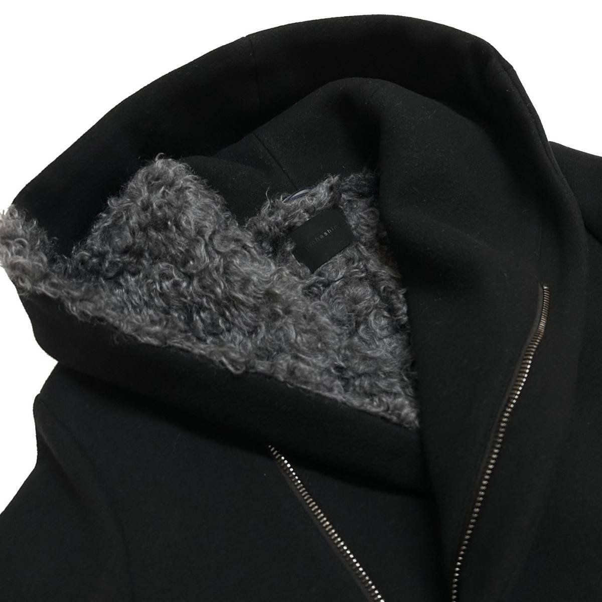 LEON掲載 定価16 2万 junhashimoto×STEIFF WRAP HOODED COAT 4 LEON掲載 定価16 2万 junhashimoto×STEIFF WRAP HOODED COAT 4