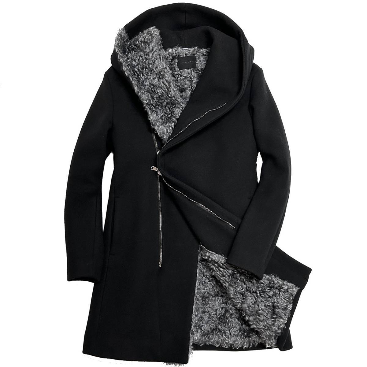 LEON掲載 定価16 2万 junhashimoto×STEIFF WRAP HOODED COAT 4 LEON掲載 定価16 2万 junhashimoto×STEIFF WRAP HOODED COAT 4