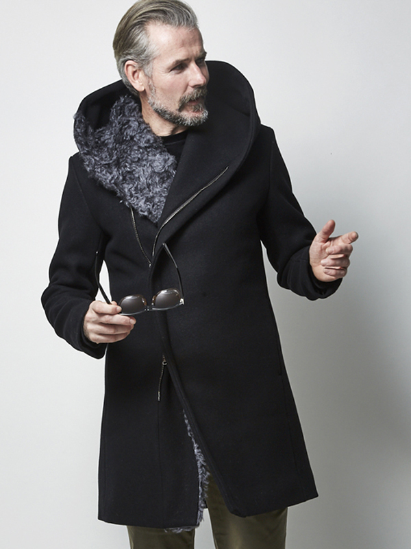 LEON掲載 定価16 2万 junhashimoto×STEIFF WRAP HOODED COAT 4 LEON掲載 定価16 2万 junhashimoto×STEIFF WRAP HOODED COAT 4