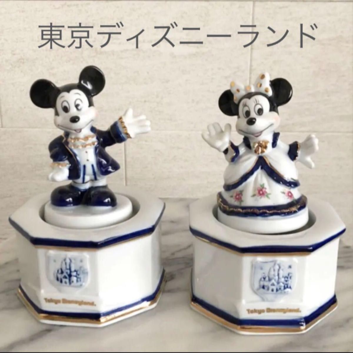 TDL 東京ディズニーリゾート ミッキー&ミニーオルゴール ペア TDL 東京ディズニーリゾート ミッキー&ミニーオルゴール ペア