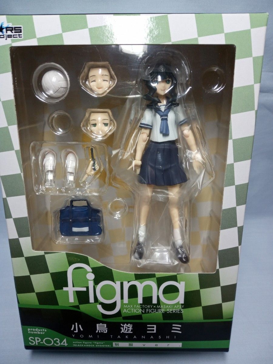 【未開封】figma ブラック★ロックシューター 小鳥遊ヨミ 制服ver