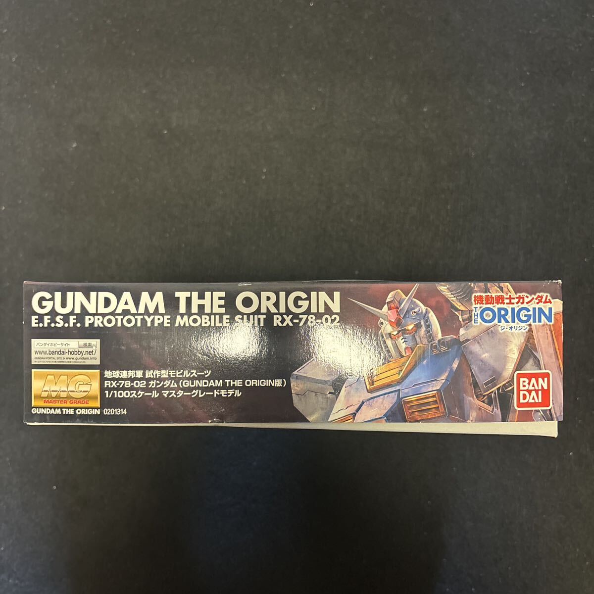 RX-78-02 ガンダム （GUNDAM THE ORIGIN版） （1/100スケール MG THE ORIGIN +Infinite Dimension NT-1レジンキット_画像3