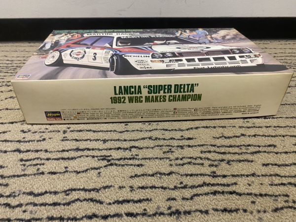 W045-CH3-505 Hasegawa ハセガワ LANCIA ランチア SUPER DELTA スーパーデルタ 1992 WRC メイクス チャンピオン CR-15 1/24スケール プラモ_画像3