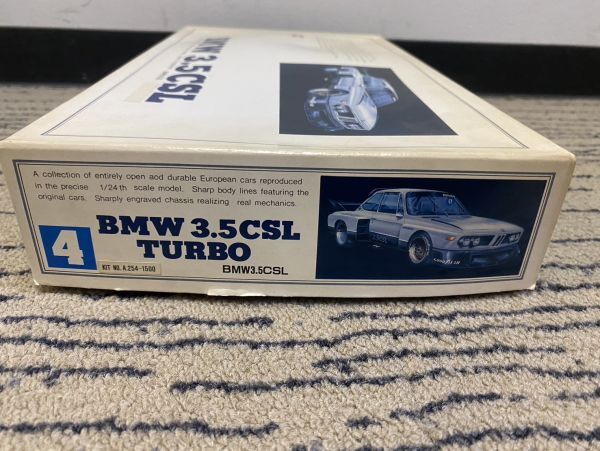 W024-CH3-586 ALII アリイ BMW 3.5 CSL ビーエムダブリュー A.254-1500 1/24スケール プラモデル 車 プラモ_画像6