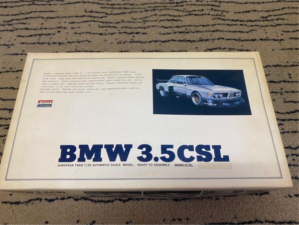 W024-CH3-586 ALII アリイ BMW 3.5 CSL ビーエムダブリュー A.254-1500 1/24スケール プラモデル 車 プラモ_画像3