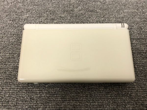 G375-CH3-832 Nintendo ニンテンドー DS ライト クリスタルホワイト USG-001 ゲーム機 漢検DSソフト付_画像2