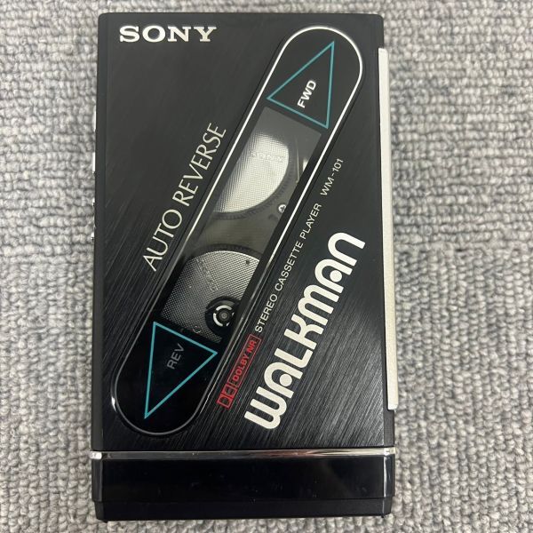 E606-I30-5649 Sony ソニー WALKMAN ウォークマン ステレオカセットプレーヤー WM-101の画像1