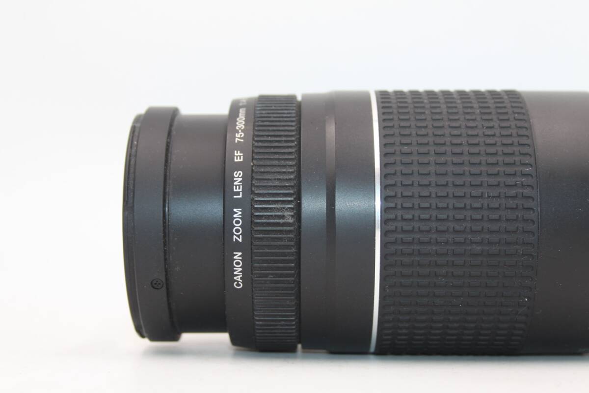 動作品 Canon EF 75-300mm 1:4-5.6 Ⅲ レンズフィルター他付き #OP1220_画像3