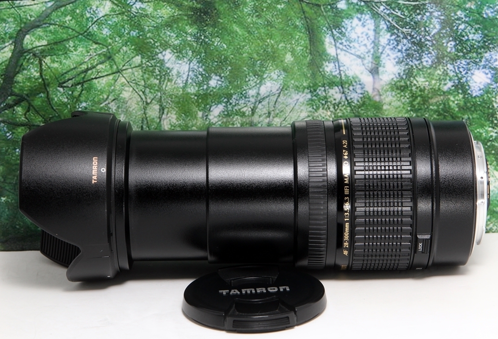 ☆手ぶれ補正する超便利な1本♪TAMRON 28-300mm canon用♪レンズフード付きで気分はプロカメラマン☆_画像7