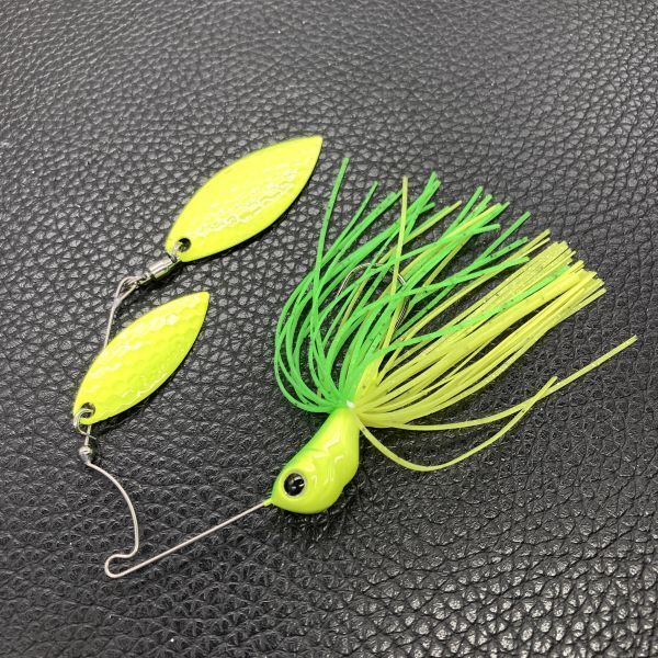 710859 極美品 エバーグリーン D-ZONE Dゾーン ダブルウィロー 3/8oz EVERGREEN DOUBLE WILLOW #11 スーパーチャート 清水盛三監修_画像1