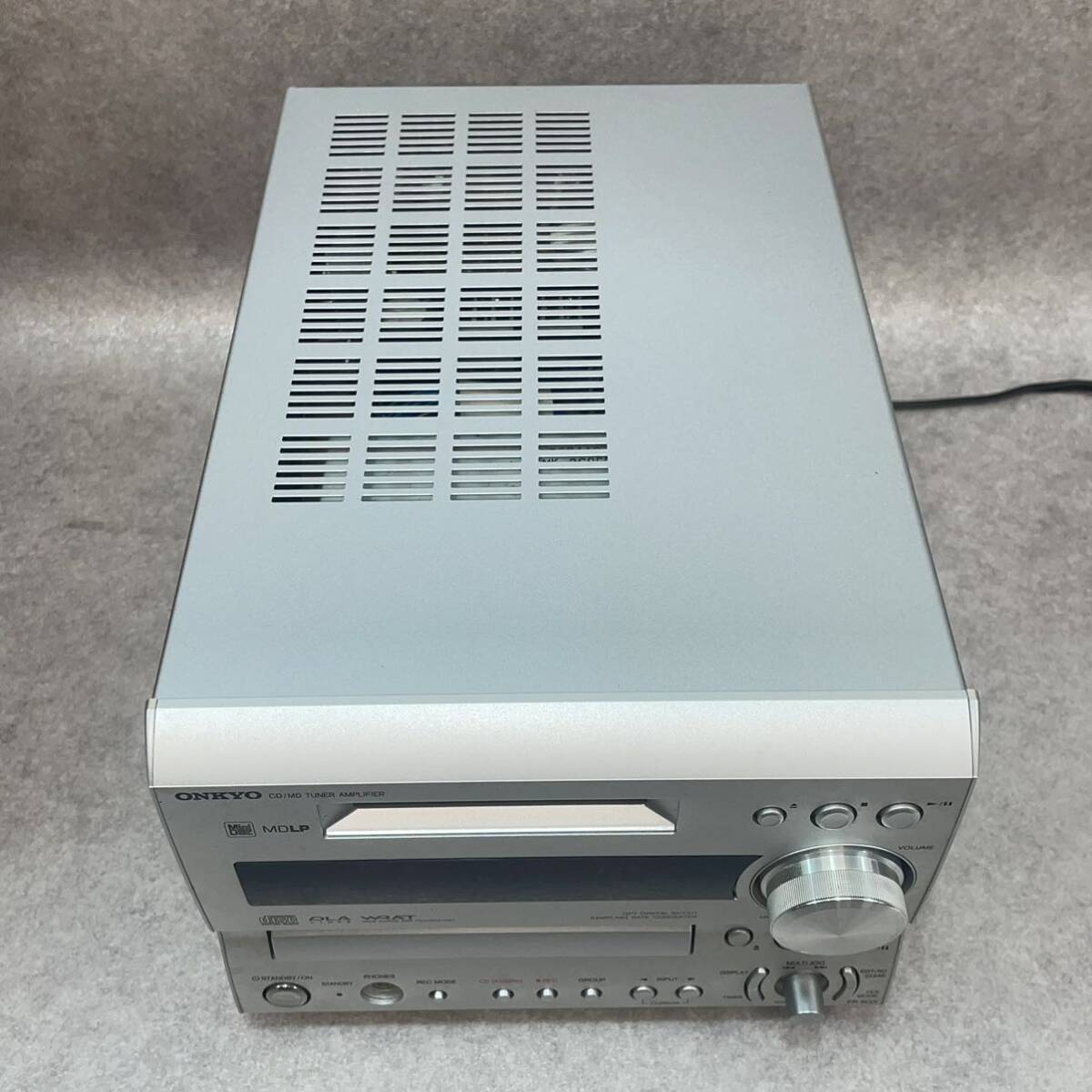 a4022*ONKYO FR-9GX CD MD б/у товар электризация только проверка 
