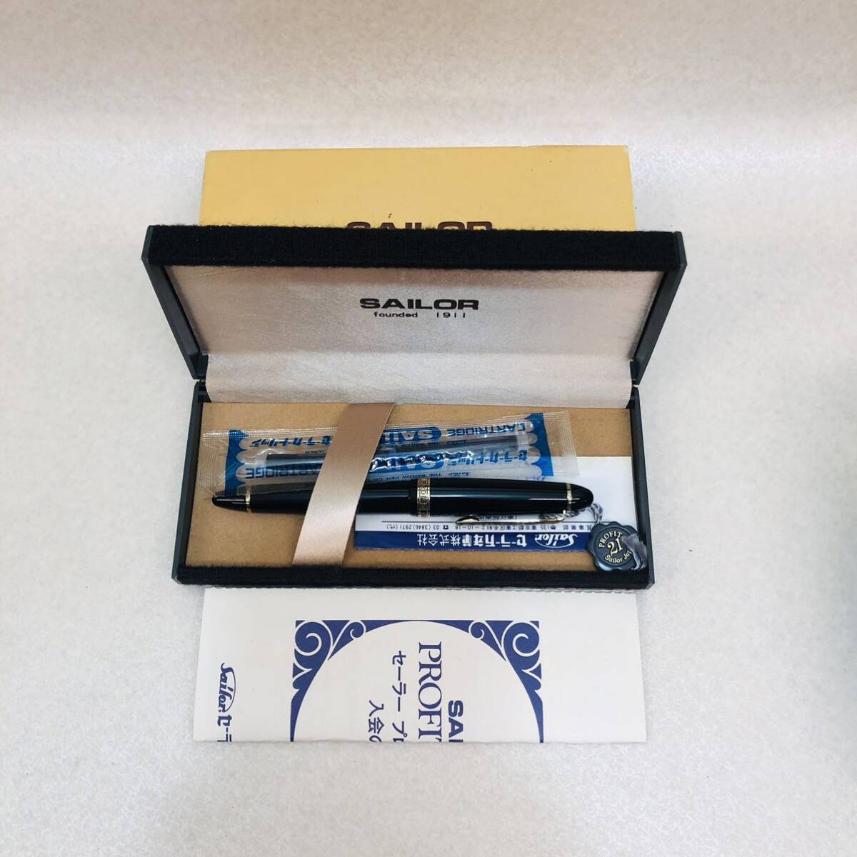 特選 古筆 Yahoo!オークション - F3448 美品 万年筆 セーラー SAILOR JAPAN