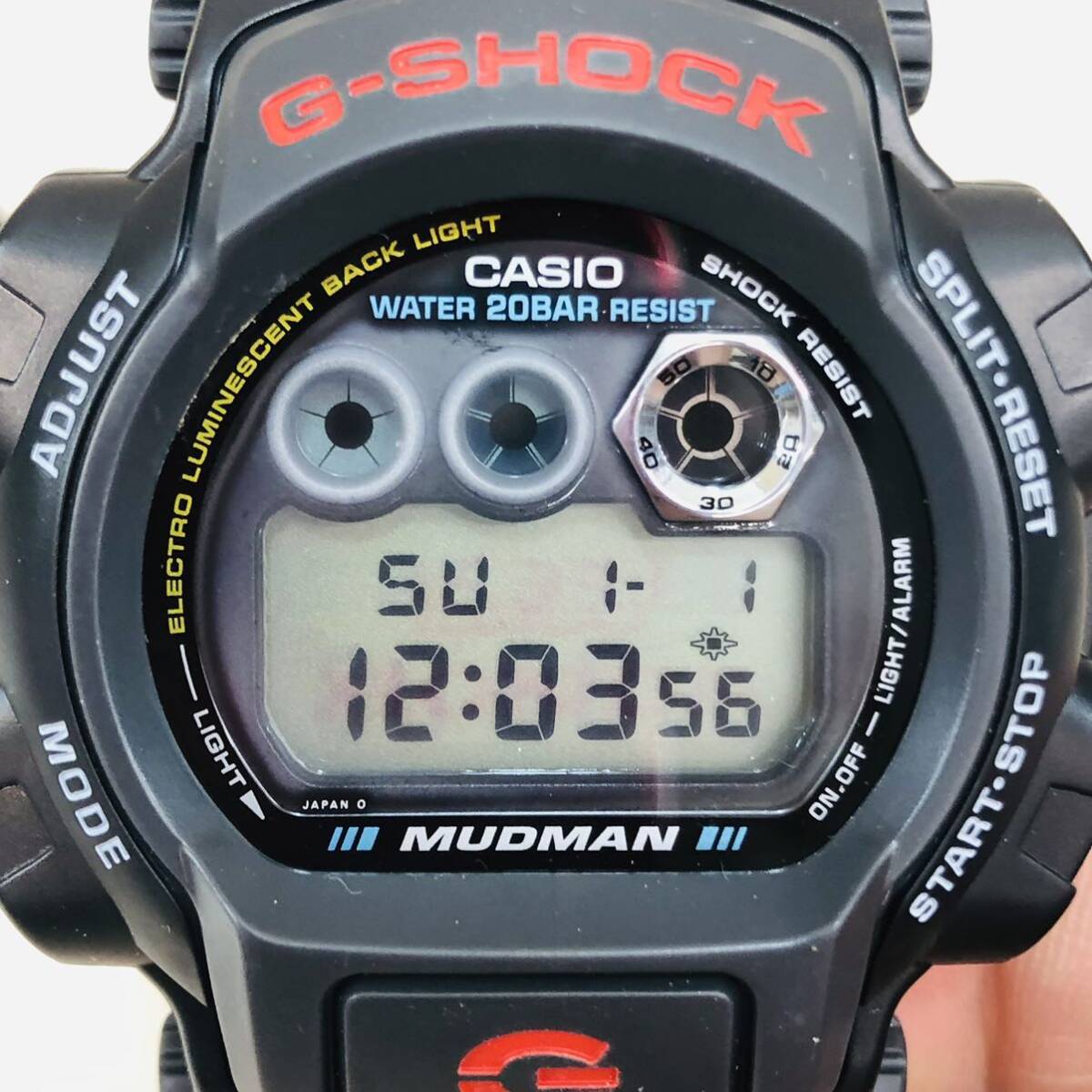 F2371* G-SHOCKji- амортизаторы CASIO Casio наручные часы DW-8400 HONDA Honda Mugen MUGEN Mudman MUDMAN сотрудничество FT08 не использовался хранение товар текущее состояние 
