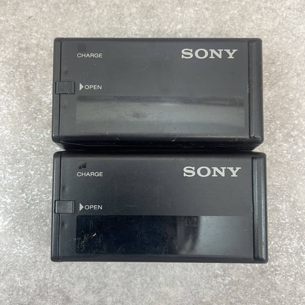 J4325★ 中古品 SONY 充電器 BC-7A （2個）/BC-9HM/BC-9H 4個まとめて 動作未確認 現状品 の画像5