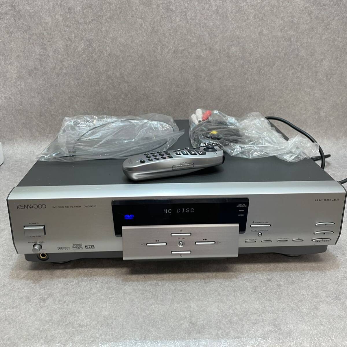a5006*KENWOOD DVF-9010 DVD VCD CD PLAYER origin box attaching 