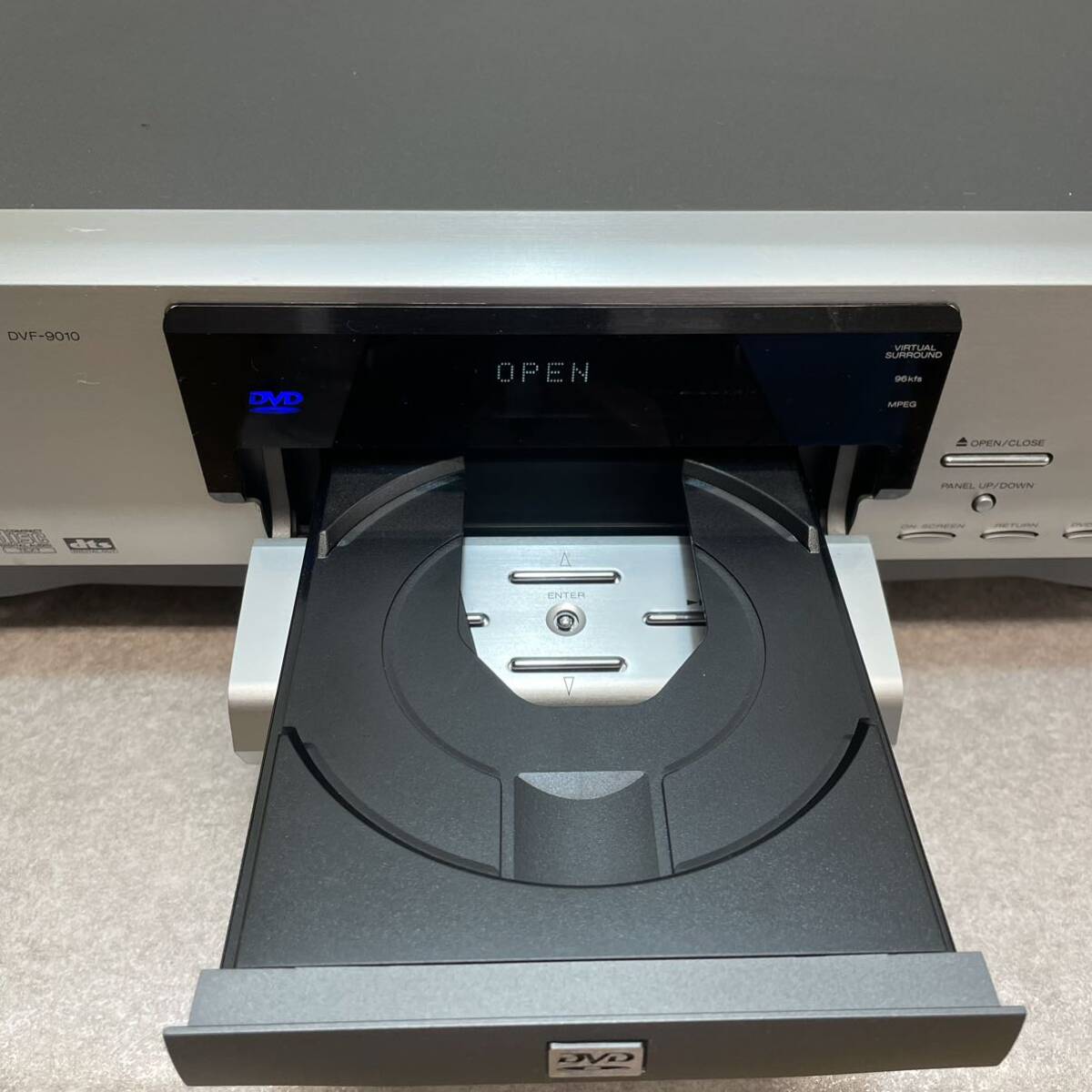 a5006*KENWOOD DVF-9010 DVD VCD CD PLAYER origin box attaching 