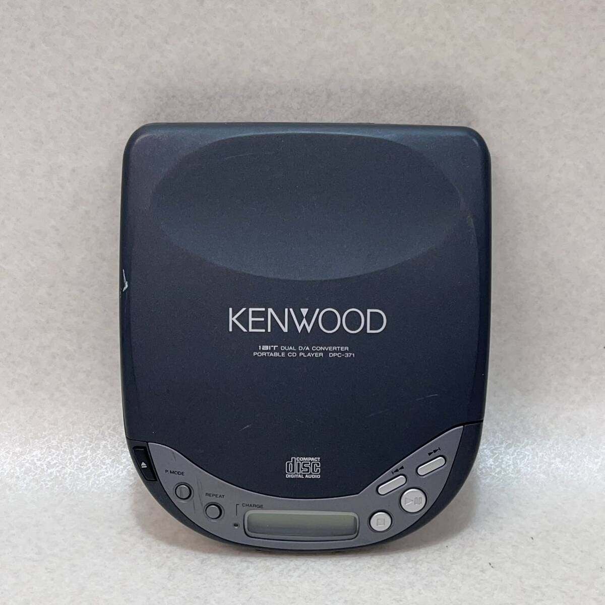 J5221★中古品★通電確認済み★DPC-371 KENWOOD CDプレーヤー ケンウッド ポータブル_画像1