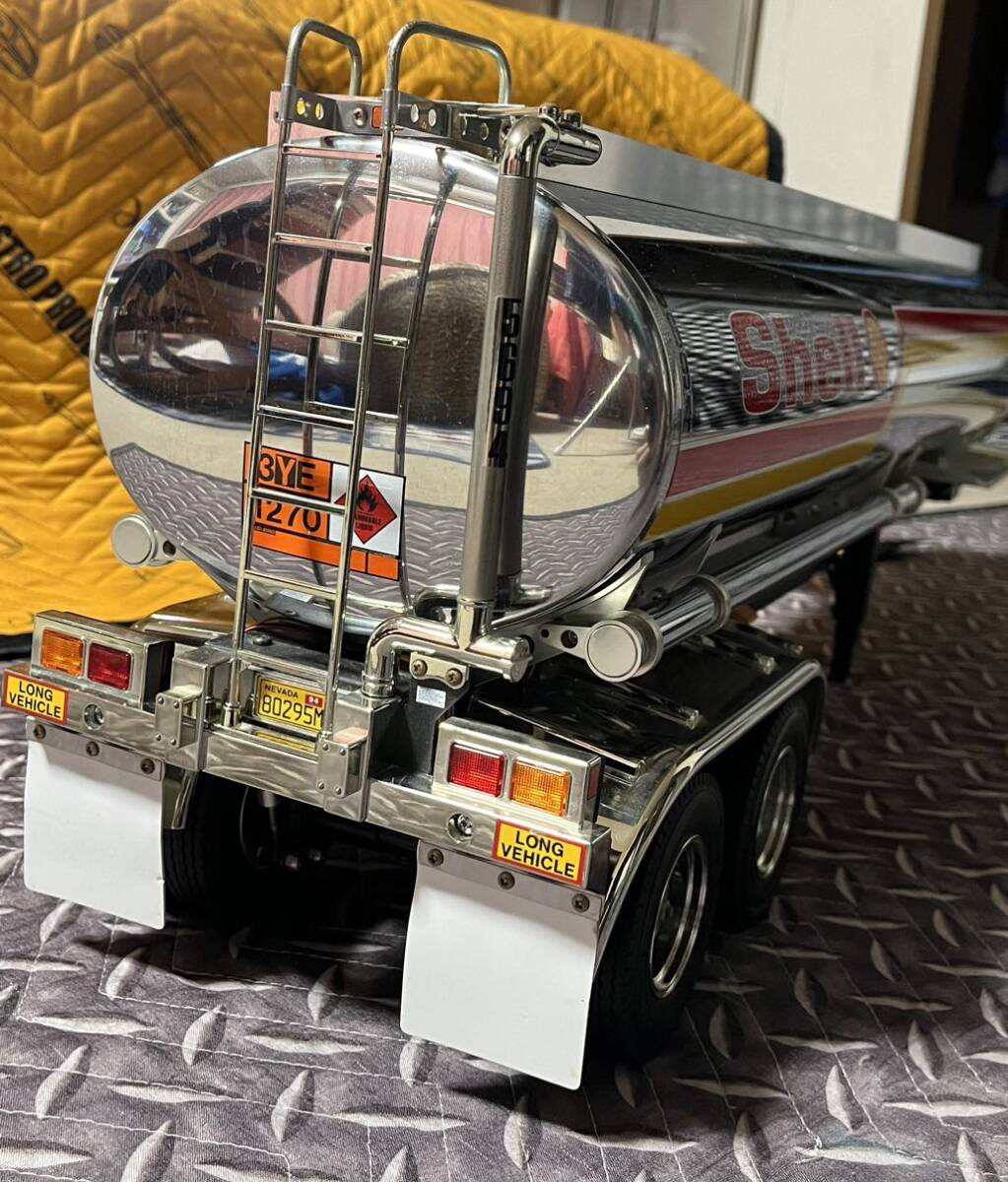 タミヤ 1/14 トレーラートラック用 フューエルタンク トレーラー タミヤ 1/14 トレーラートラック用 フューエルタンク トレーラー