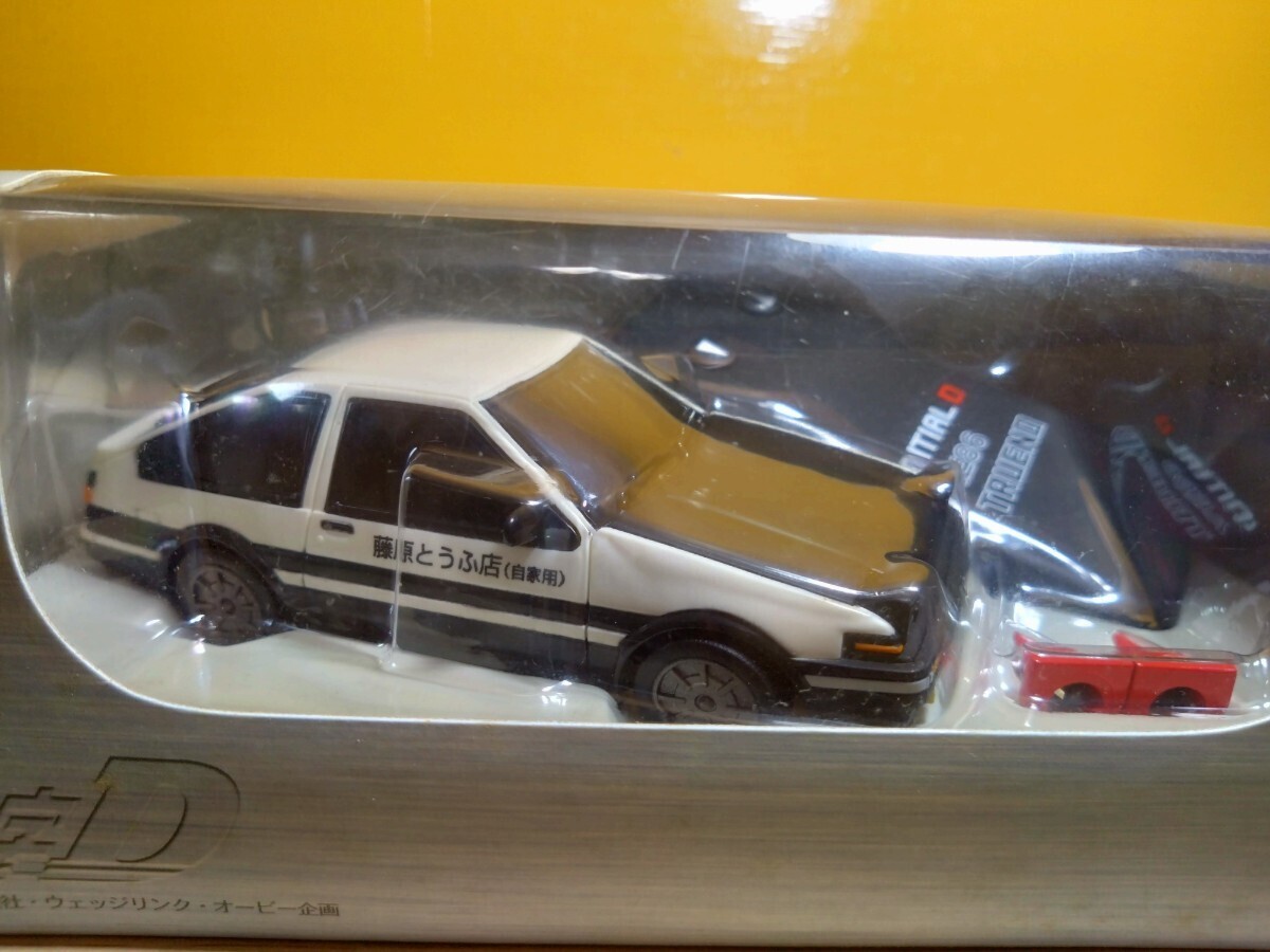 非売品☆イニシャルＤ AE86 TRUENO LIMITED　藤原とうふ店（自家用）　ミニラジコンカー　未開封 おまけ付き_画像1