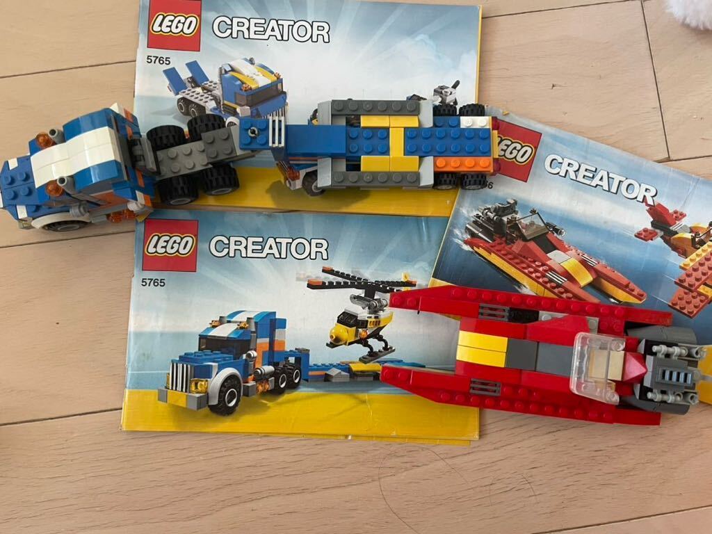 LEGO クリエイター　ドラゴン　船　飛行機など6点セット_画像3