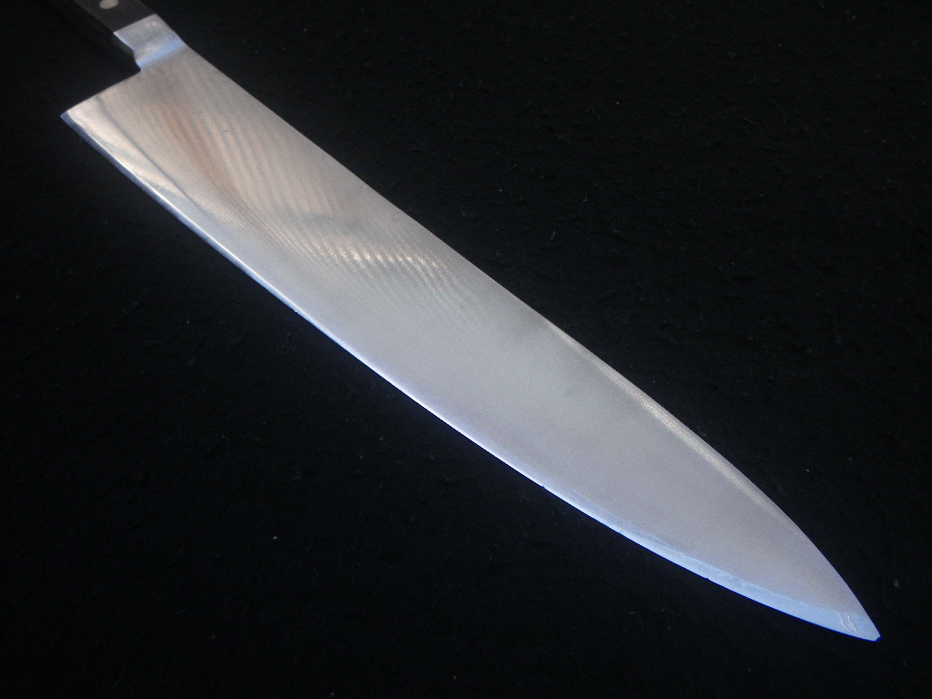 尺１　シェフナイフ　刃長 330㎜　牛刀　包丁　Chef's Knife　UDDEHOLM　ウッデホルム SAKAI TAKAYUKI　MADE IN JAPAN 堺孝行_画像9