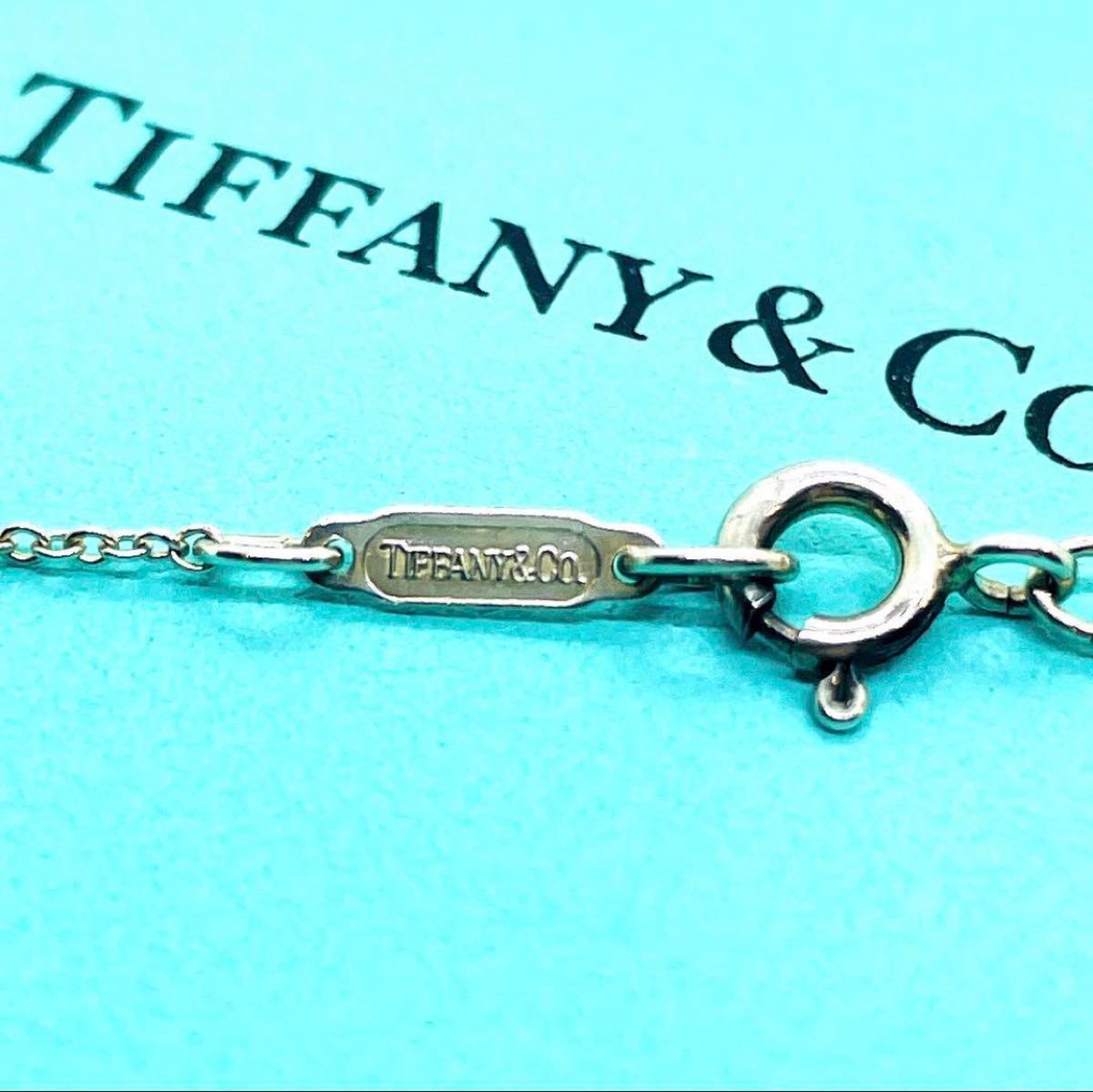 希少 TIFFANY&Co 925×750 ハートウィズボウ ネックレス 人気品  ティファニー 925刻印 シルバー ブランド