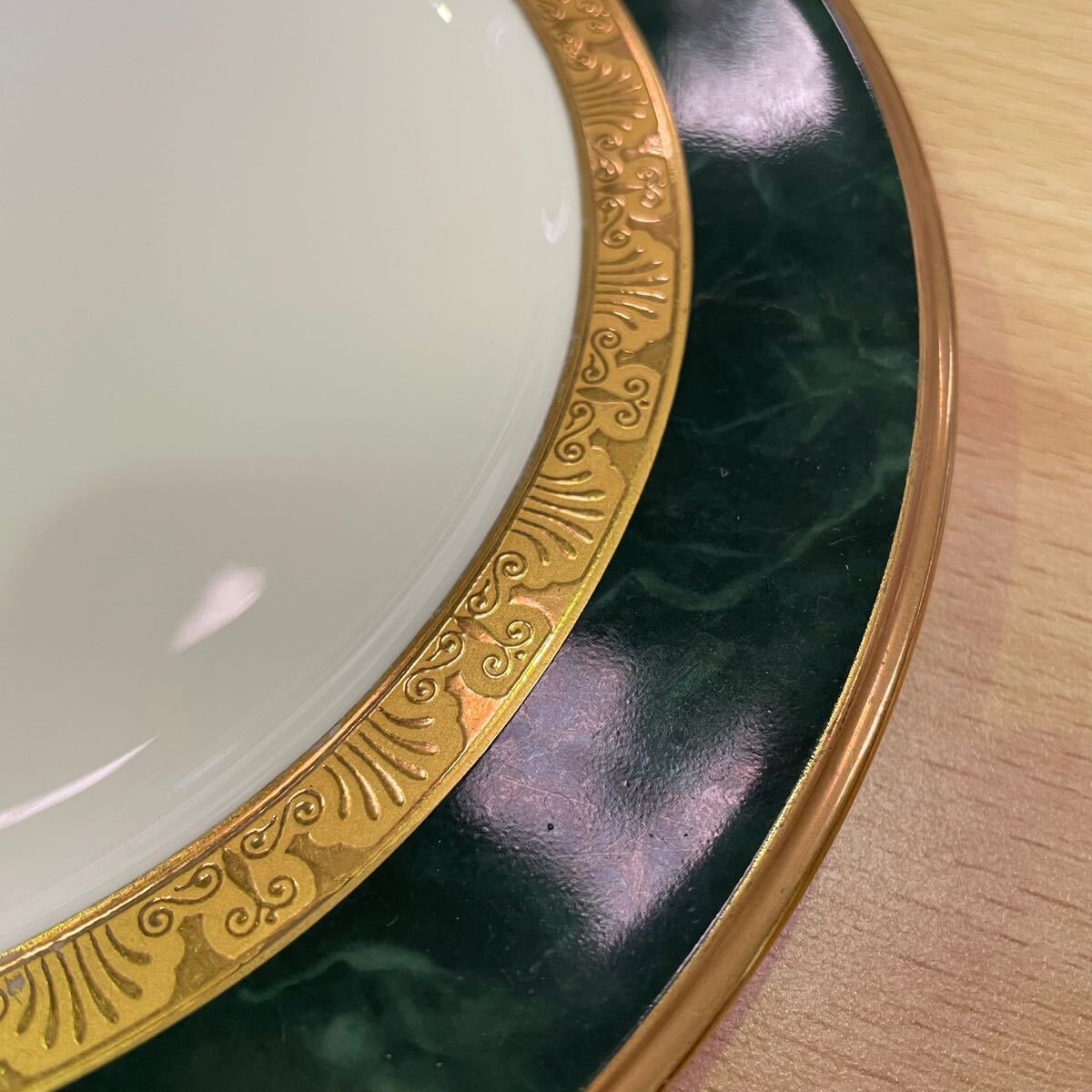 西542 Noritake ノリタケ FITZGERALD フィッツジェラルド お皿 プレート 4枚セット アンティーク の画像3