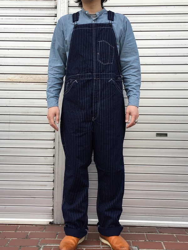 美品 FREEWHEELERS SILVER HAMMER ウォバッシュ BIB OVERALLS w34 定価66,000円 フリーホイーラーズ シルバーハンマー ビブオーバーオールの画像1