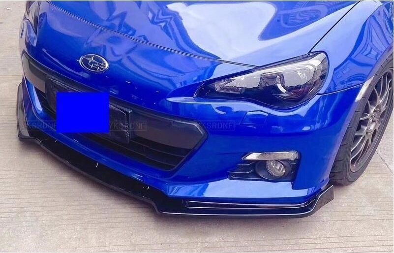 【送料無料】新品 トヨタ 86 スバル BRZ ZC6 ZN6 マットブラック フロントリップスポイラー バンパーカナード エアログリルカナード_画像2