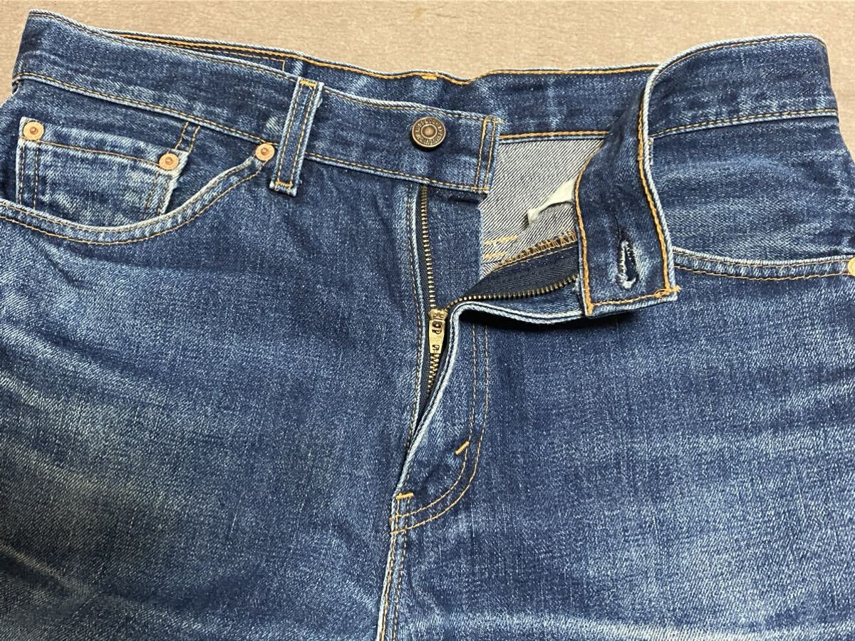 USED 90's〜00's LEVI'S 517 BOOT CUT JEANS MADE IN USA 中古 リーバイス 517 ブーツカット ジーンズ アメリカ製 W34 L30 送料無料_画像4