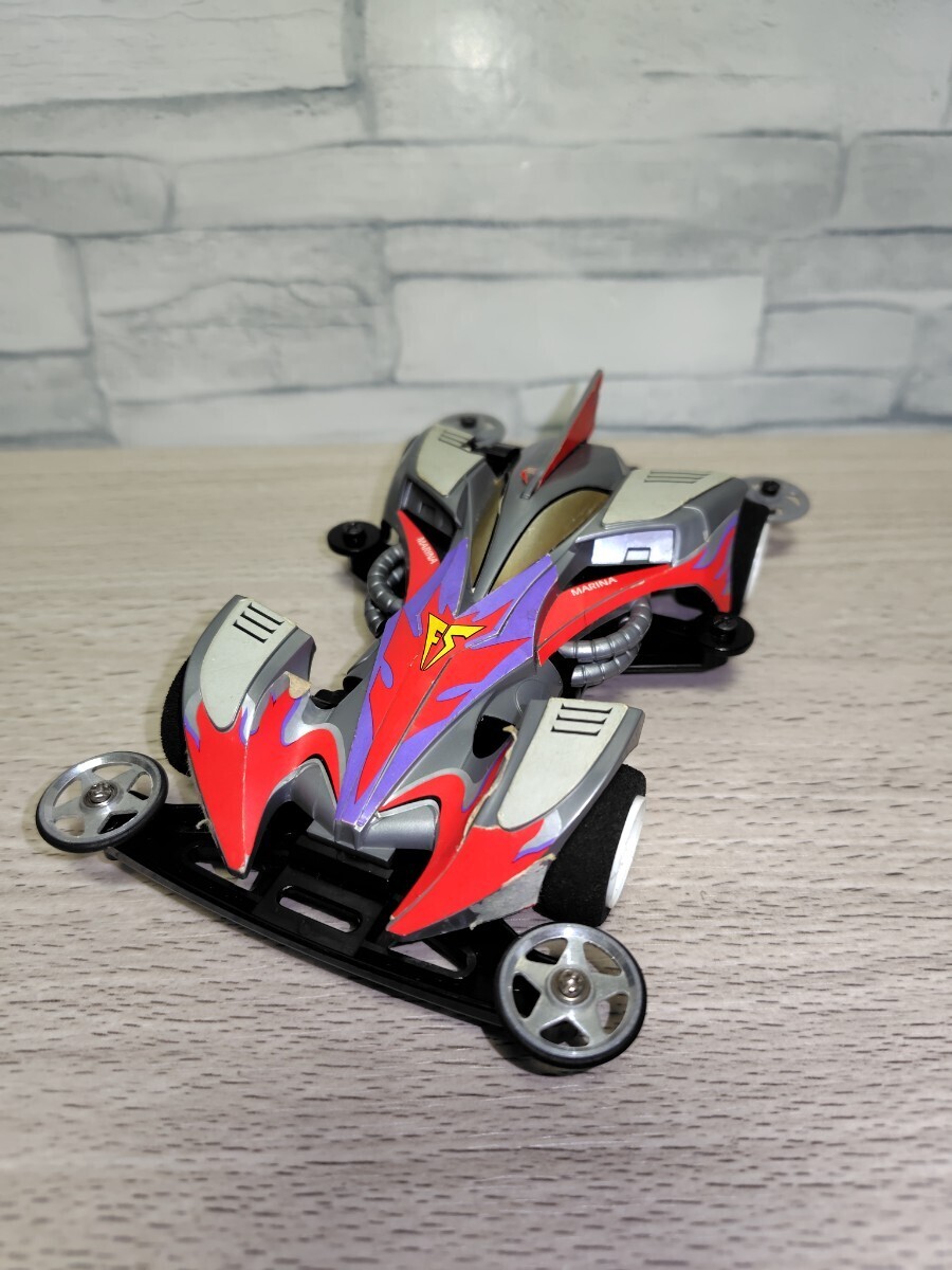  Mini 4WD .. много комплект суммировать Tamiya Bakuso родственная let's go-bro талон gi gun to Duo ma- Sune ro подсветка Cyclone 