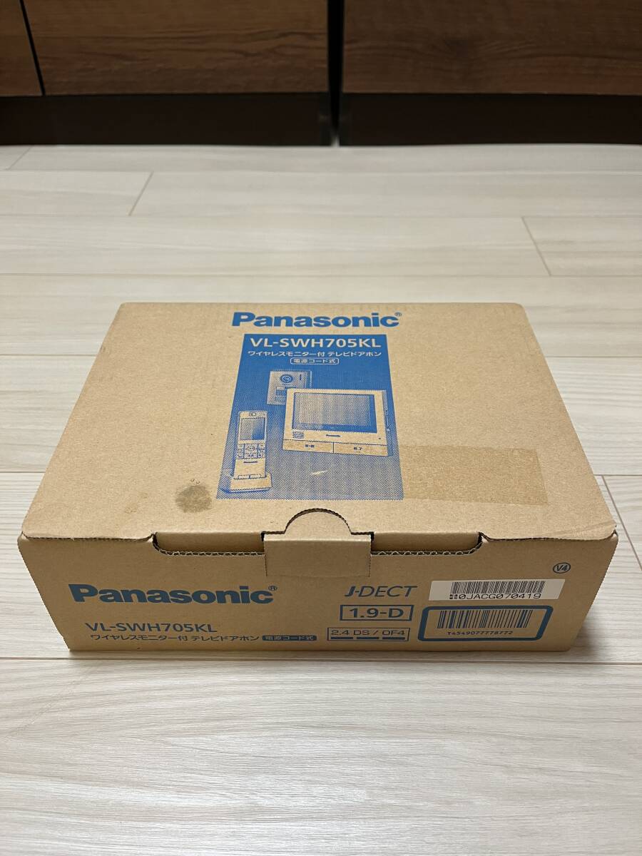 Panasonic パナソニック ワイヤレスモニター付テレビドアホン VL-SWH705KL 新品 未開封未使用品_画像1