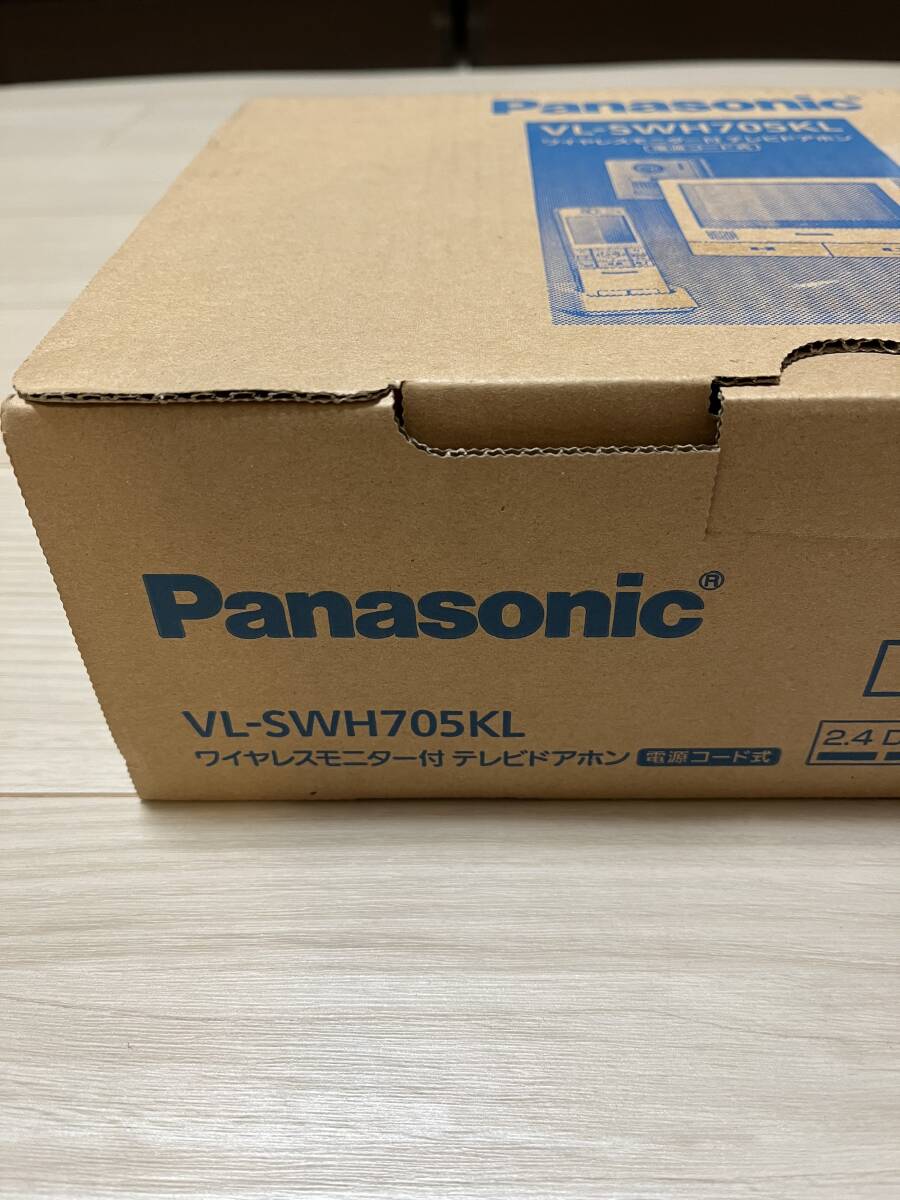 Panasonic パナソニック ワイヤレスモニター付テレビドアホン VL-SWH705KL 新品 未開封未使用品_画像2