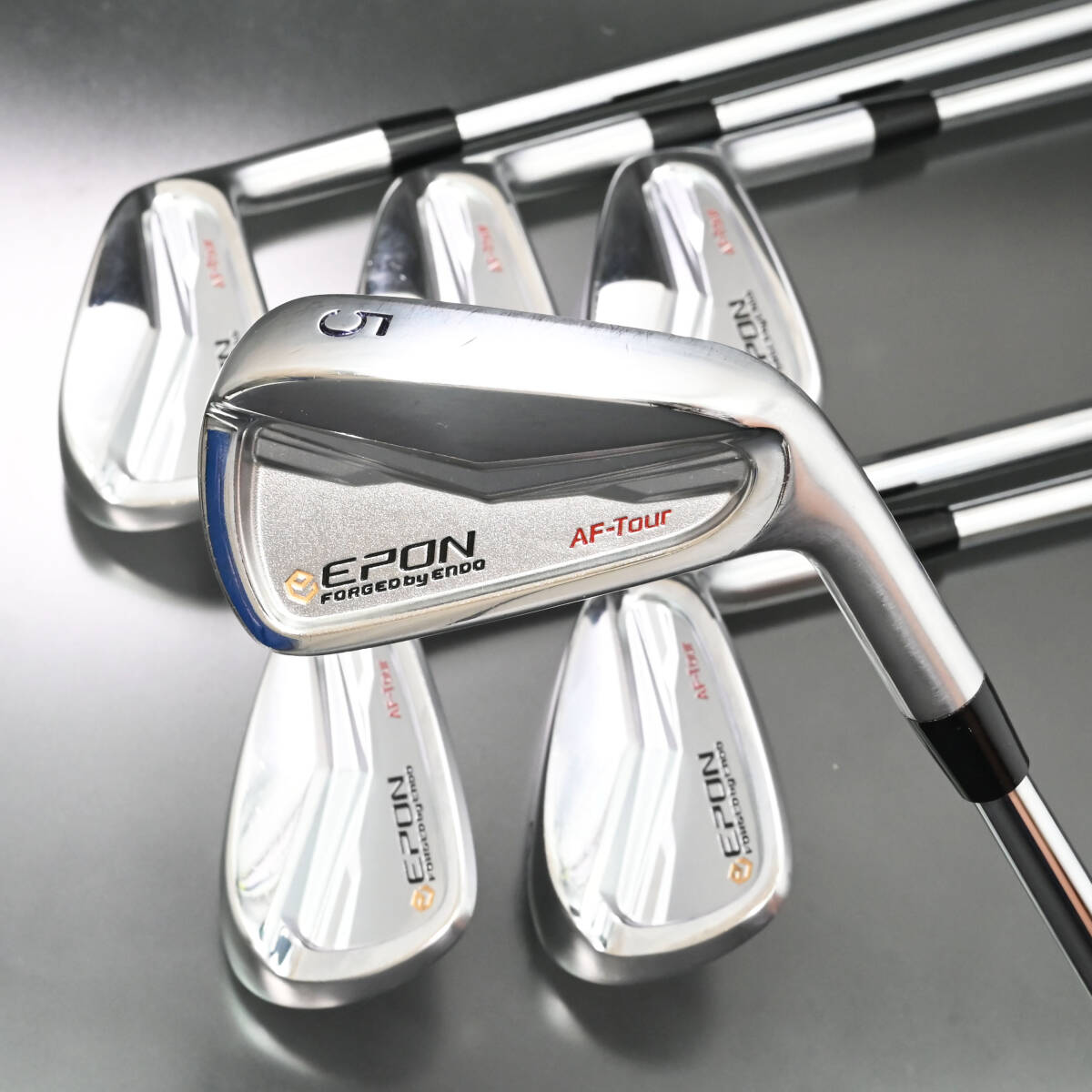 【6本セット】 EPON エポン AF-Tour CB2 アイアンセット 5~Pw 6本組 DG105 / S200 スチールシャフト 装着 ２代目CB ダイナミックゴールド_画像1