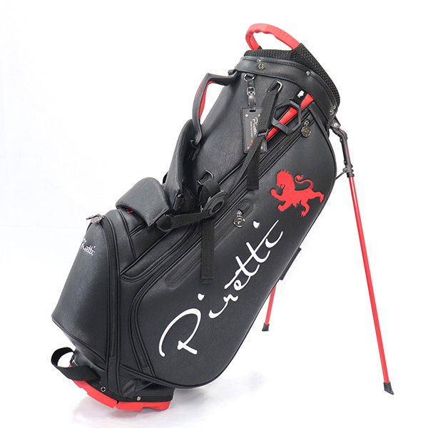 Piretti ピレッティ スタンドキャディバッグ ブラック 2024年 Stand Bag PR-SB000 ゴルフ
