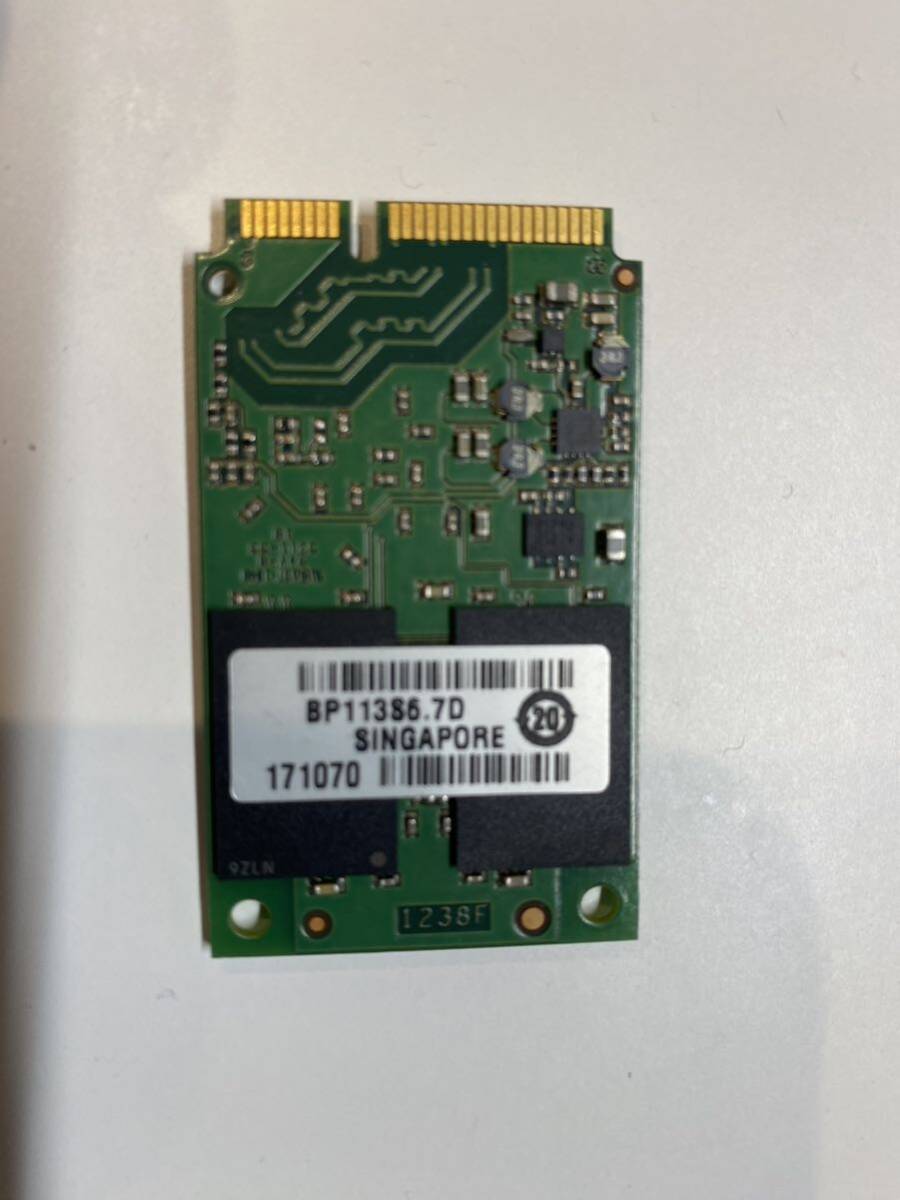 中古 Crucial 32GB mSATA接続SSD SATA6Gbps CT032M4SSDの画像2