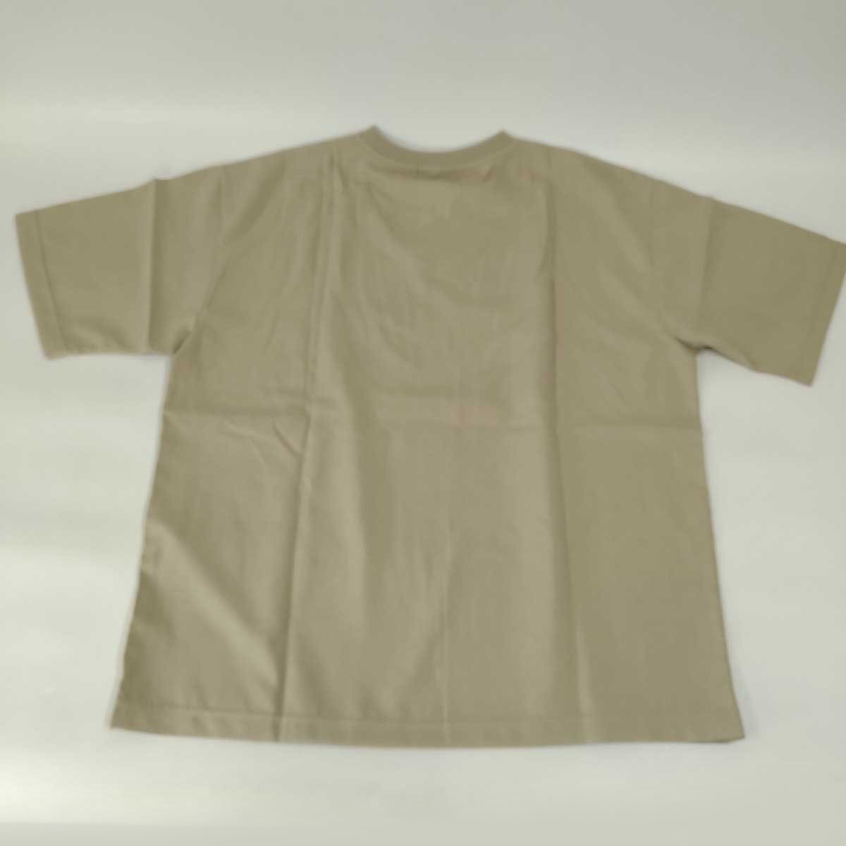 【中古・未使用品】ビームス ハート リラックス レイヤード Tシャツ M ベージュ 42-04-0090-147 メンズ タンクトップセット BEAMS HEART_画像6