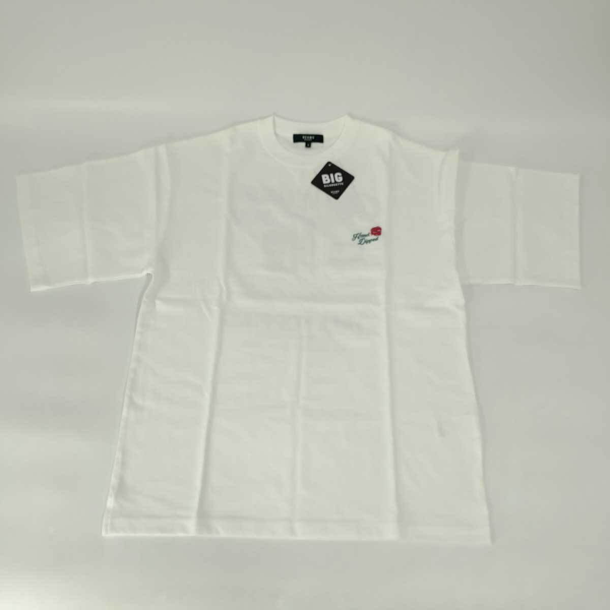 【中古】ビームス ハート アイスクリーム プリント Tシャツ S ホワイト 42-08-0026-147 メンズ BEAMS HEART_画像1