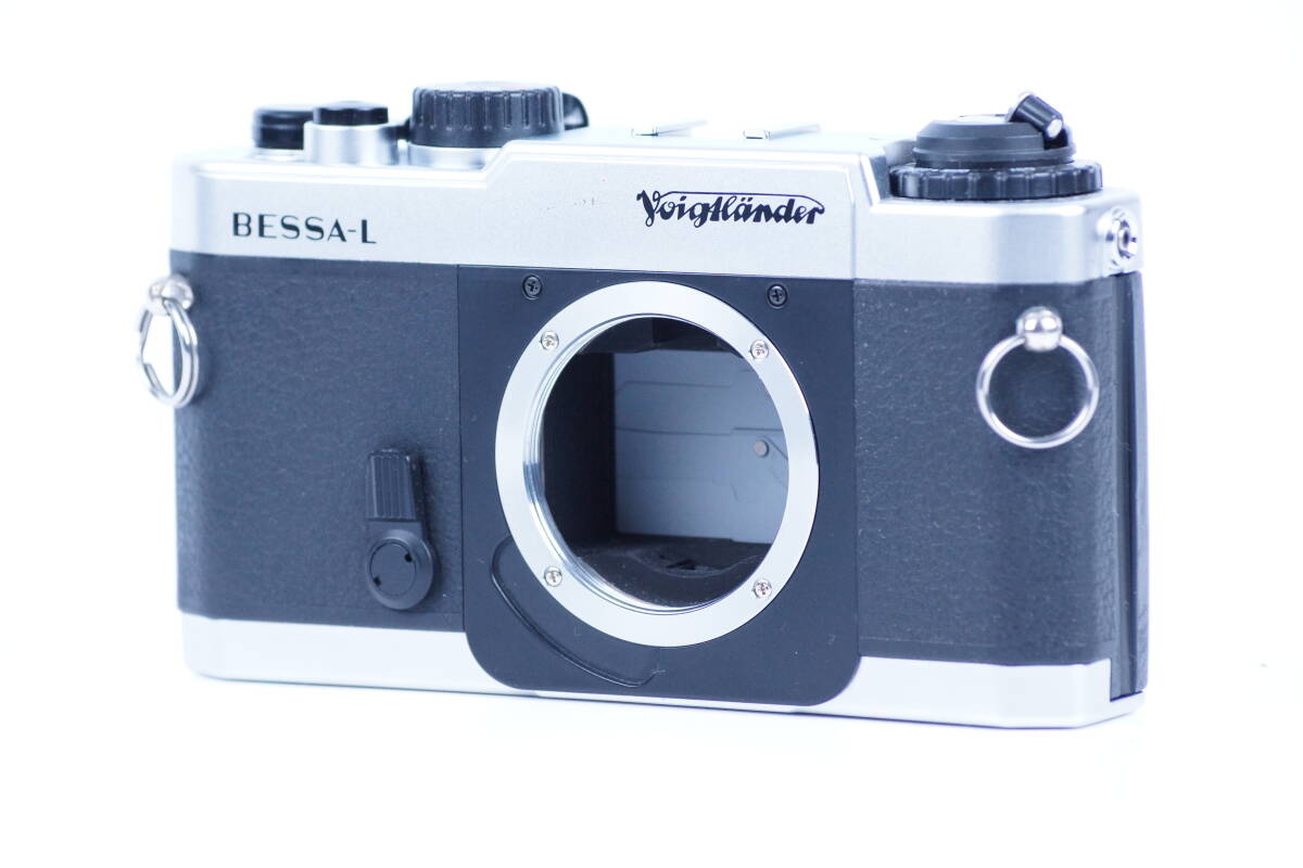 フォクトレンダー Voigtlander BESSA-L シルバー フィルムカメラ L39マウント 動作確認済み ジャンク 854_画像3