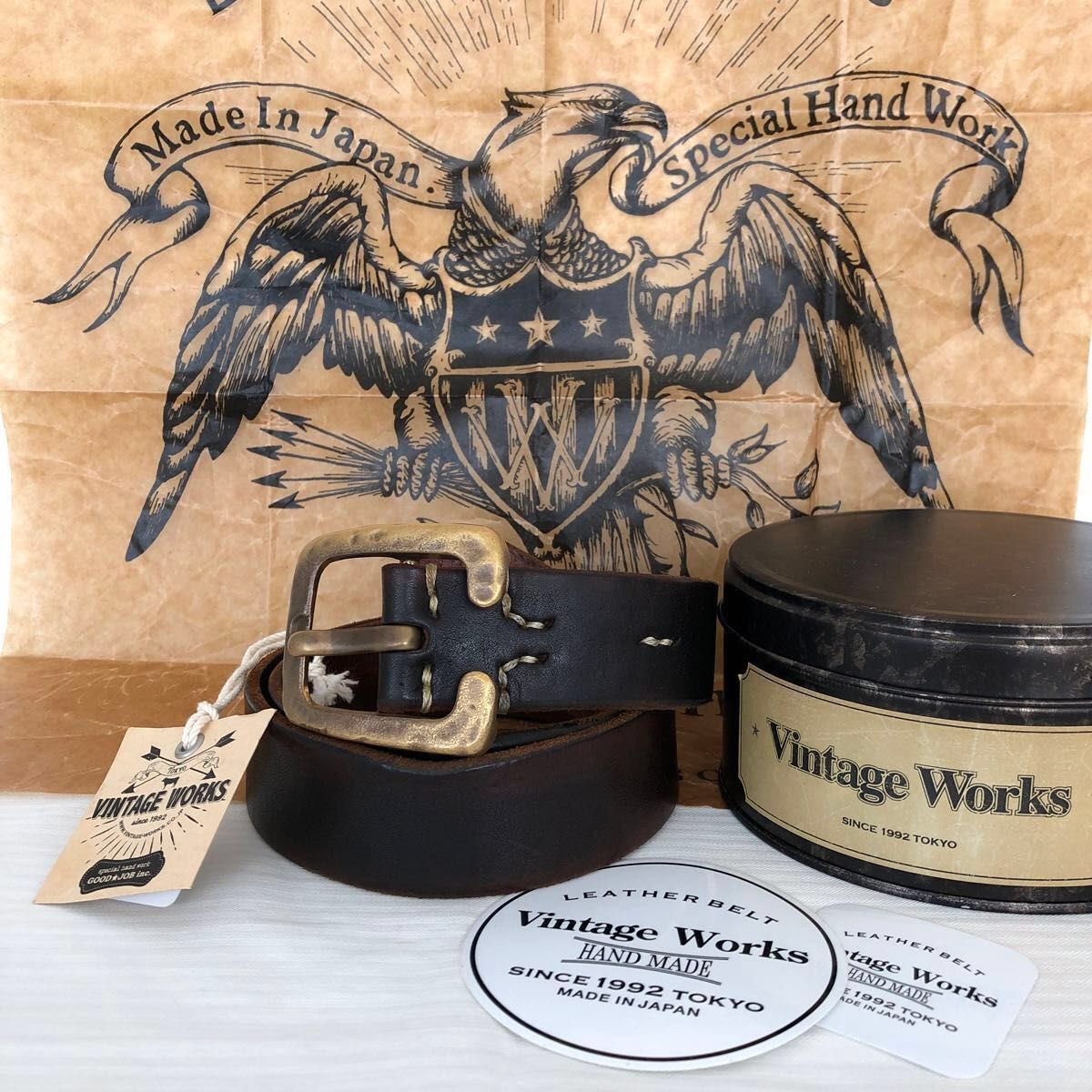 Vintage Works ヴィンテージワークス レザーベルト DH5536 Vintage Works ヴィンテージワークス レザーベルト DH5536