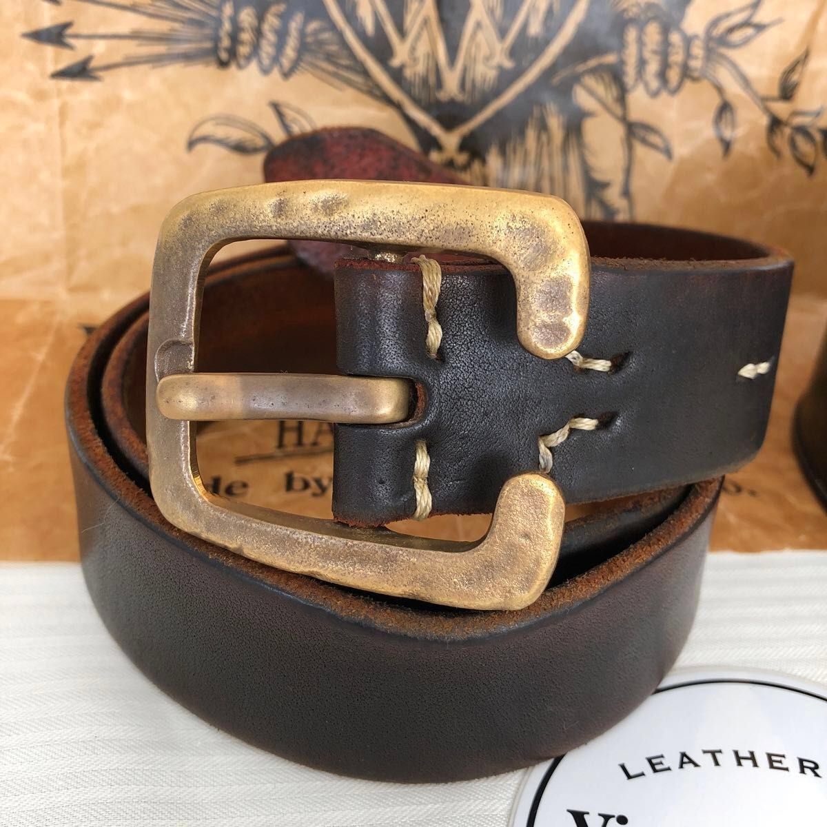 Vintage Works ヴィンテージワークス レザーベルト DH5536 Vintage Works ヴィンテージワークス レザーベルト DH5536