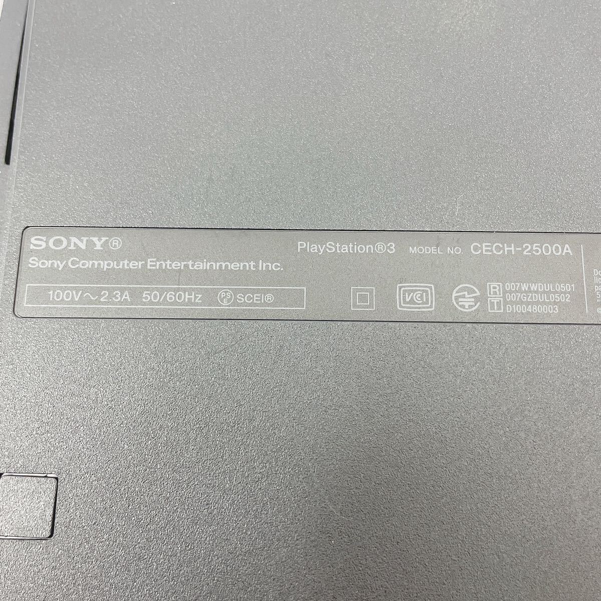 動作品 SONY ソニー PlayStation プレステ3 CECH-2500A ゲーム機 コントローラー付き R店0430〇_画像5