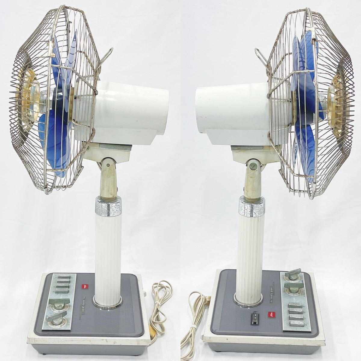  operation goods TOSHIBA Toshiba SF-30M 4 sheets wings root feather diameter 30cm electric fan Showa Retro antique R shop 04300