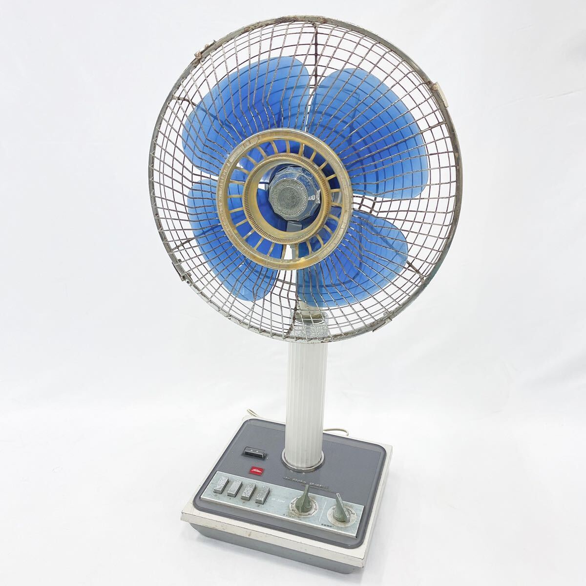  operation goods TOSHIBA Toshiba SF-30M 4 sheets wings root feather diameter 30cm electric fan Showa Retro antique R shop 04300