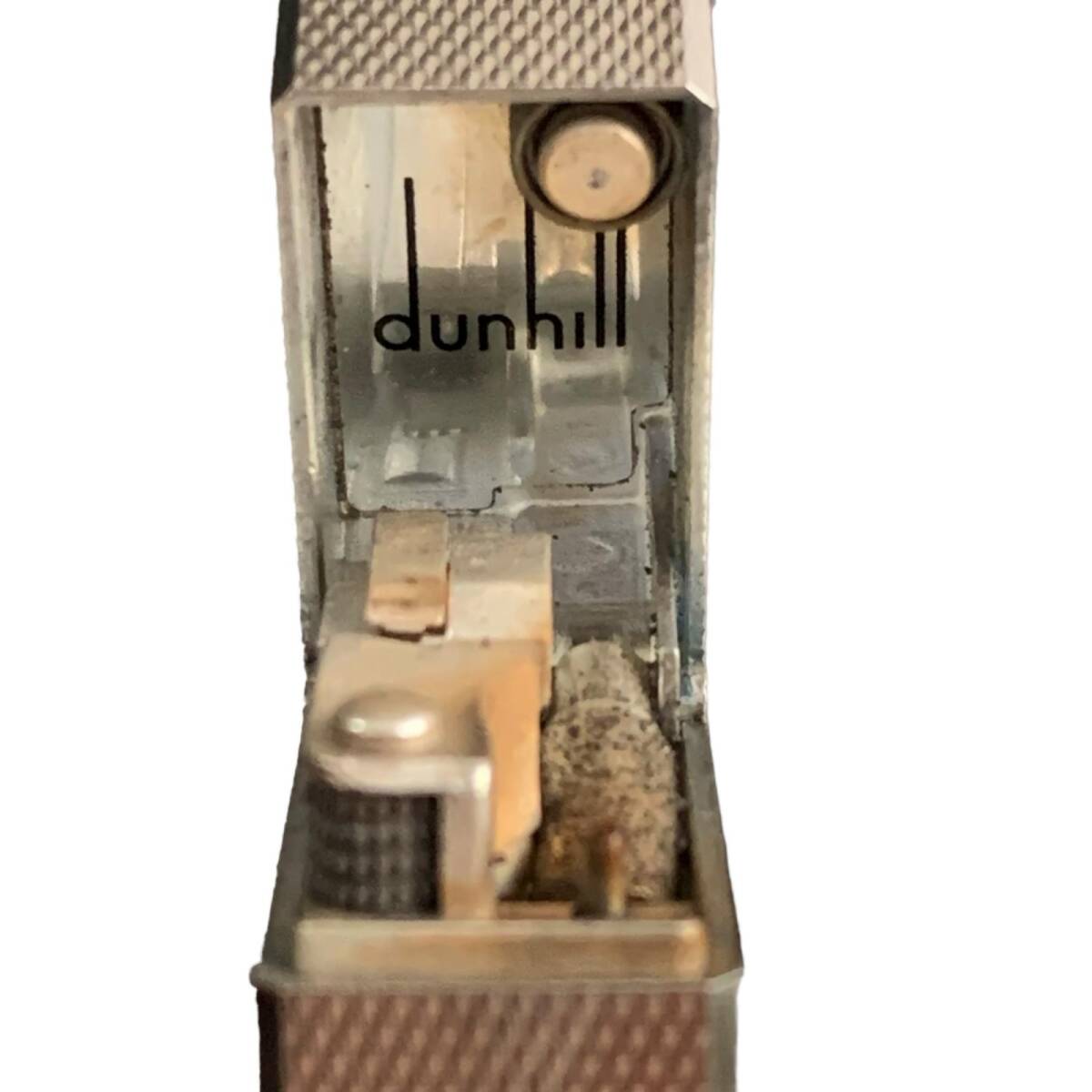 Dunhill ダンヒル ローラーガスライターシルバーカラー 着火未確認の画像9