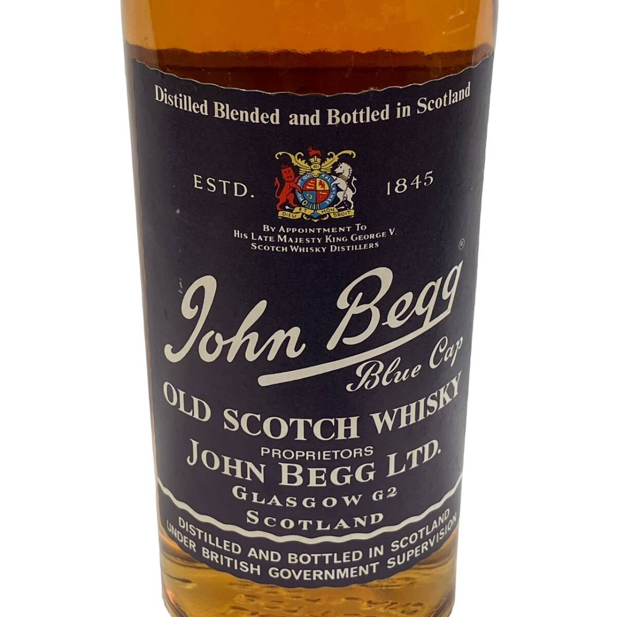 ★John Begg OLD SCOTCH WHISKY ESTD.1845 ジョンベッグ スコッチウイスキー 43％ 760ml_画像5