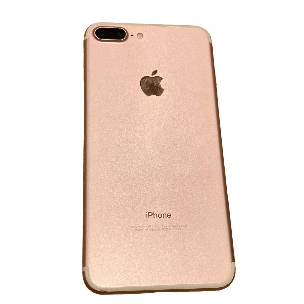 Apple アップル iPhone 7 Plus 128G ピンク 起動確認〇_画像4