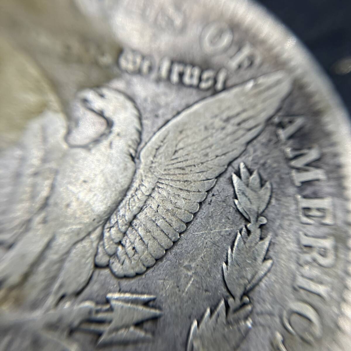 アメリカ銀貨 モルガン 1ドル ダラー 1890年 1899年 Oミントマーク 2枚セット アンティークコイン コレクション_画像5